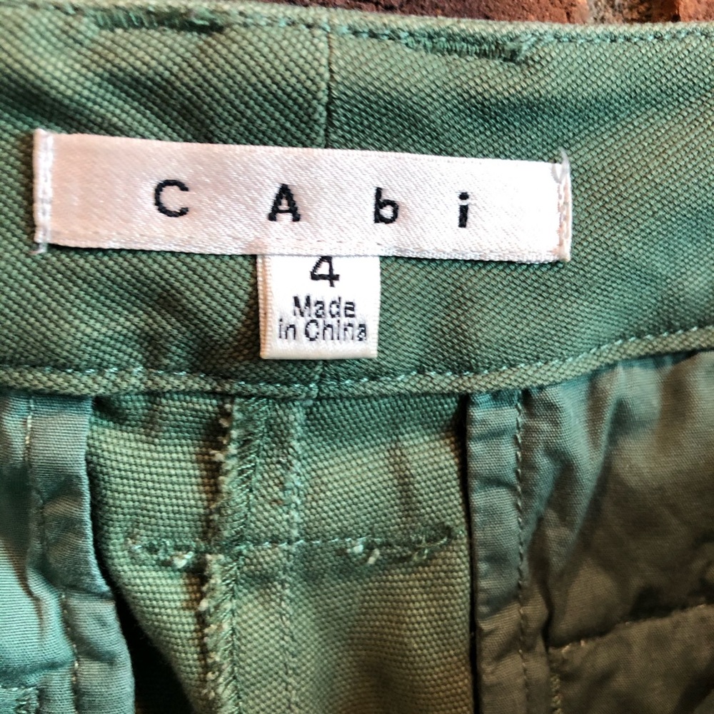 CAbi crop pants size 4